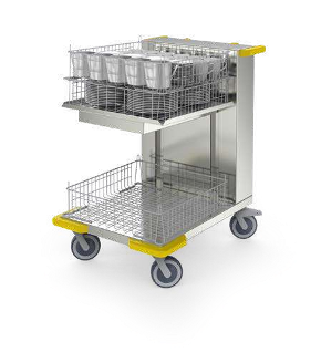 Thiết bị phân phối có khay đựng đĩa 650x530 mm